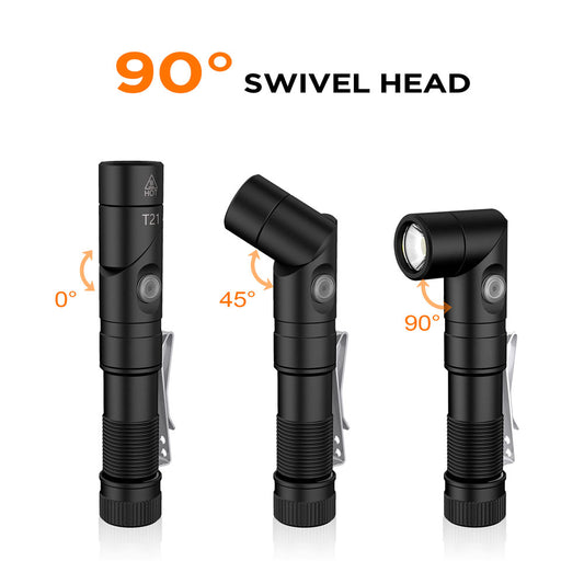 TUNENGE T21 AAA Rechargeable Flashlight