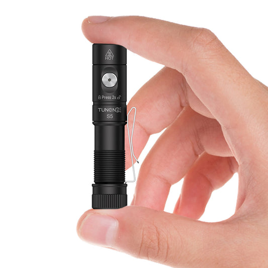 TUNENGE S5 Rechargeable EDC Mini Flashlight